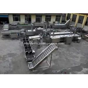Quality 300kgh Full Automatic French Fries Production Line for sale