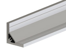R Shaped Aluminum Framing Extrusion Profile LZ8080 For Industry