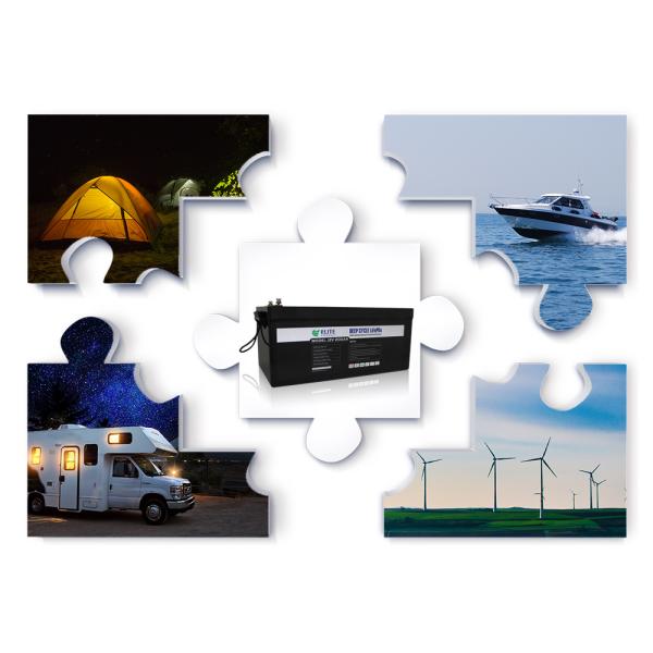 2560Wh 12V Li ion Battery Pack 200Ah Lithium Battery For RV EV UPS