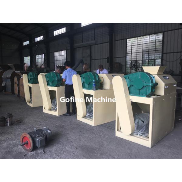 Low Noise Double Roller Granulator , Compound Fertilizer Granulation Equipment