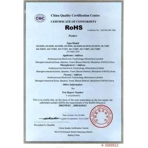Guangdong Dingya Fire Equipment Co.,Ltd Certifications