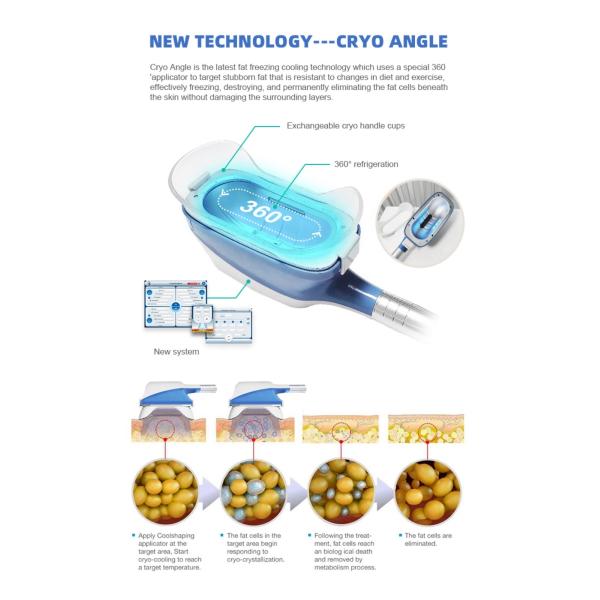 Fat Reduce Cryolipolysis Slimming Machine