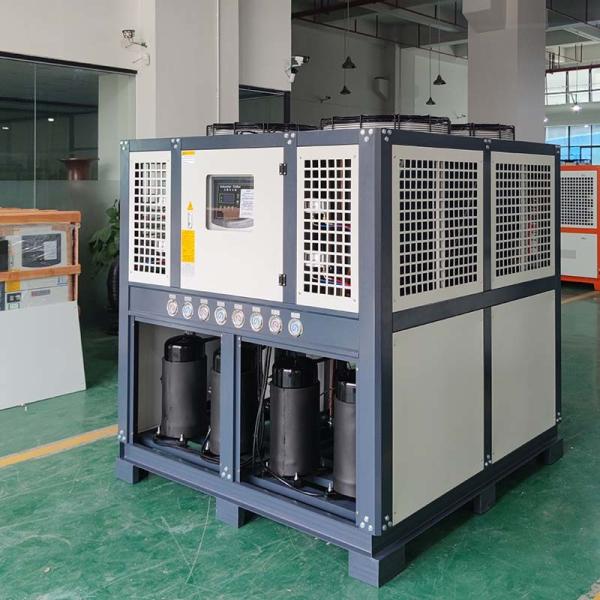 40HP Air Cooled Chiller 120KW Industrial Air Cooled Water Chiller R410A