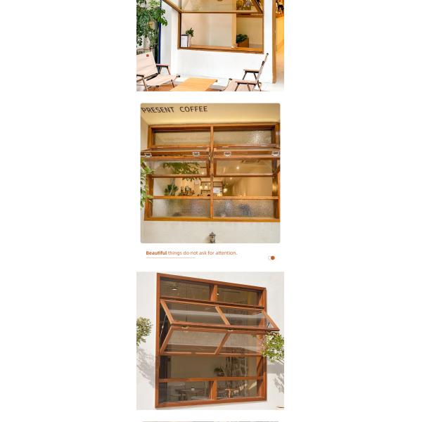 Double Glass Aluminium Alloy Bi-Folding Windows Anti-Theft Sound Insulation Impact Aluminum Frameless Bifold Window