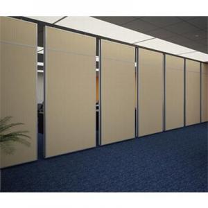 China MDF Bi Fold Doors Flexible Folding Partition Walls Interior Position on sale