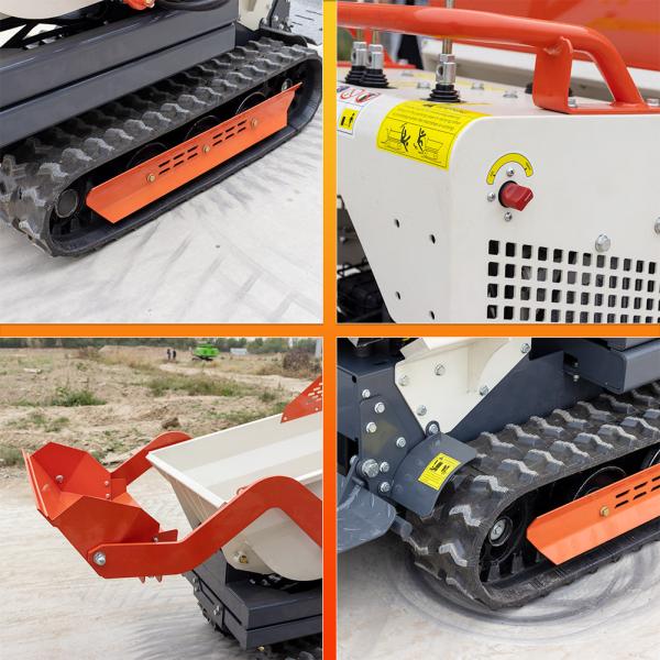 1020mm Maximum Rise Crawler Mini Dumper Hydraulic With 2050*880*1450mm Bucket Size