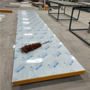 China 60kg 75mm aluminium steel sheet modified eps sandwich ceiling boards on sale