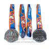 Buy cheap Metal sports medal with ribbon lace, personalized metal ribbon medals and from wholesalers
