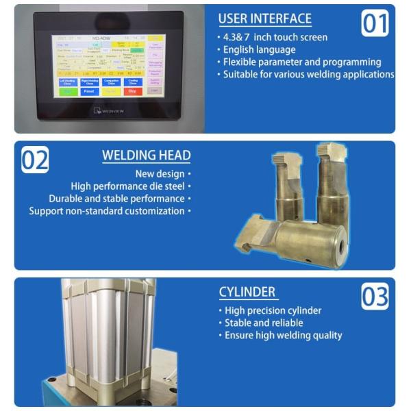 Battery Pack Ultrasonic Metal Spot Welding Machine 20KHz Frequency Adjustable