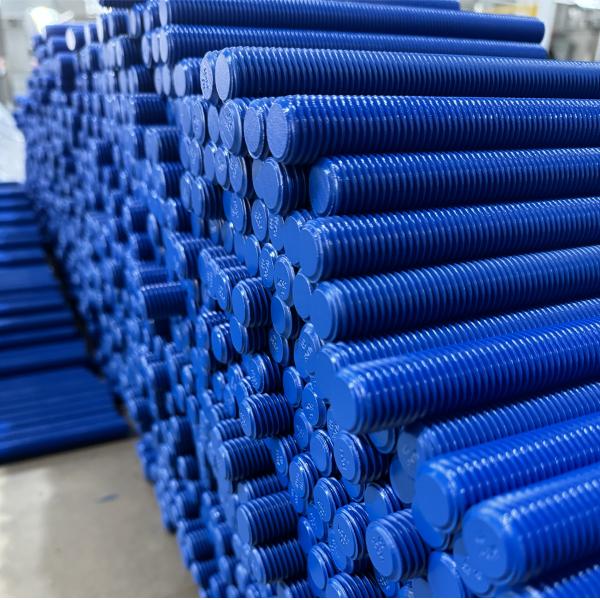 Steel Continuous Flange Fully Threaded Rod Cutting Tap End Stud Bolt Acme B7 3/4 5/8 M4 M5 M6 M8mm M10mm M12 Galvanized