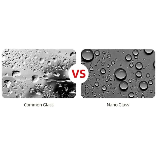 Contemporary Frosted Glass Shower Doors with Fine Polished Edge and Tempered Glass