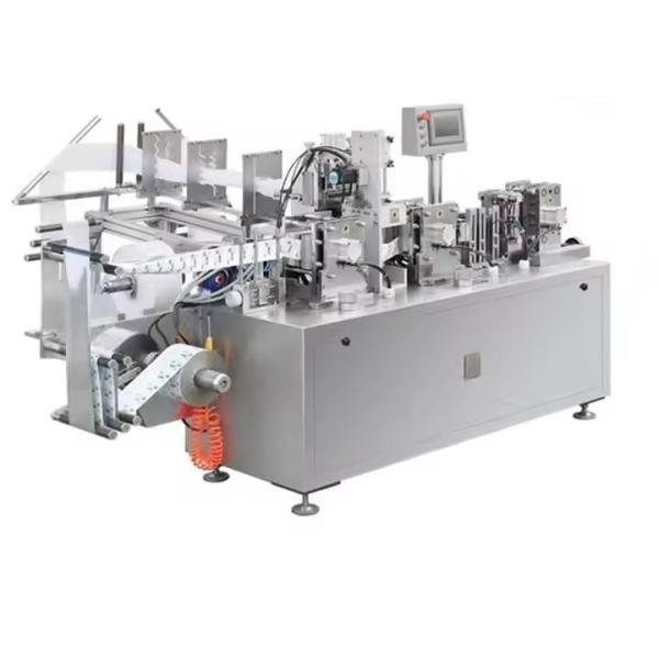 AWP-250 Baby Wet Wipes Making Machine And Packing Machine Product Line Alcohol Pad Packaging Machine