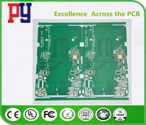 Green Solder Mask Prototype Printed Circuit Board , Pcb Circuit Board Multilayer