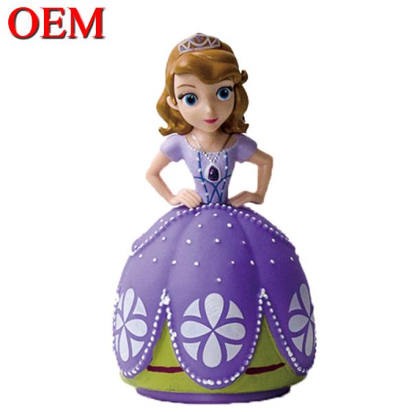 Custom manufacturer custom High Quality Plastic Manufacturer Action Princess Figurine
