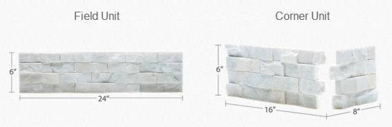 Grey Cultured Ledge Quartzite Stone Veneer For Exterior And Interior Wall