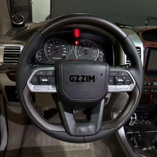 Old Style Peach Wood Grain Car Steering Wheel For Toyota Prado FJ120