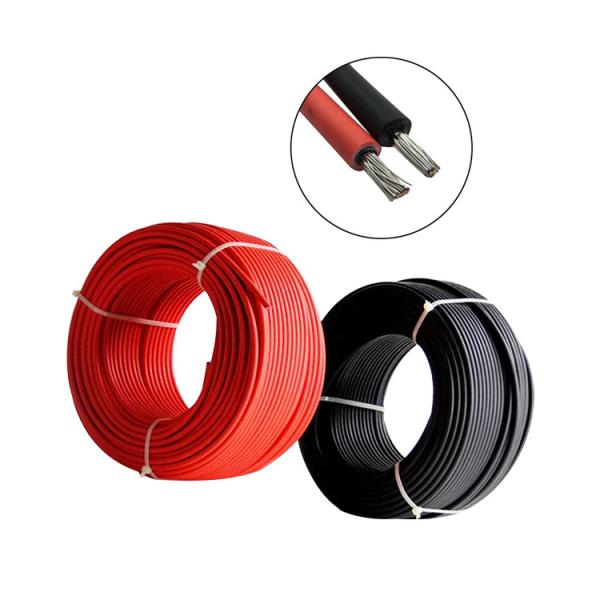 Low Voltage Tuv Solar Pv Cable Ul Approved 6mm2 4mm Connector