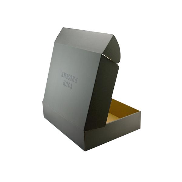 Folding E Flute Corrugated Paper Packaging Box Matt Lamination