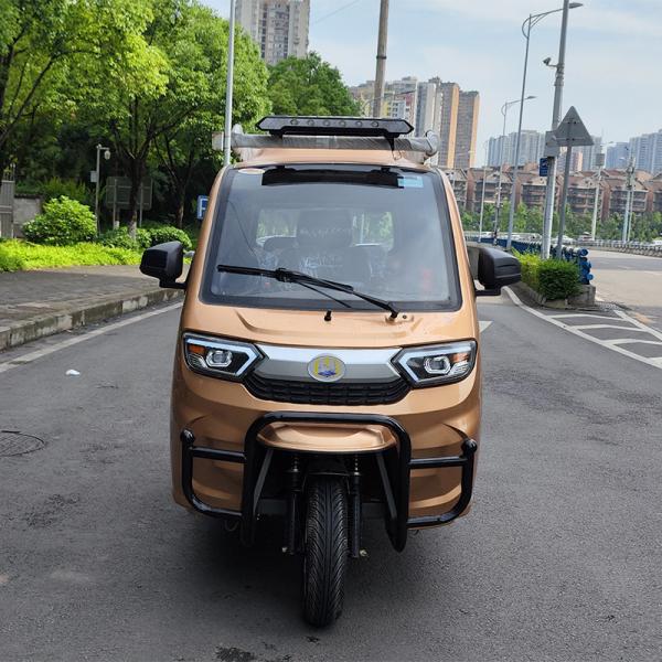 Easy Operation Passenger Gasoline Tricycle With Automatic Manual Clutch 3 Wheels