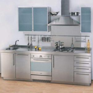 Quality Mini 304 Stainless Steel Kitchen Cabinet 18mm Carcase Eco Friendly for sale
