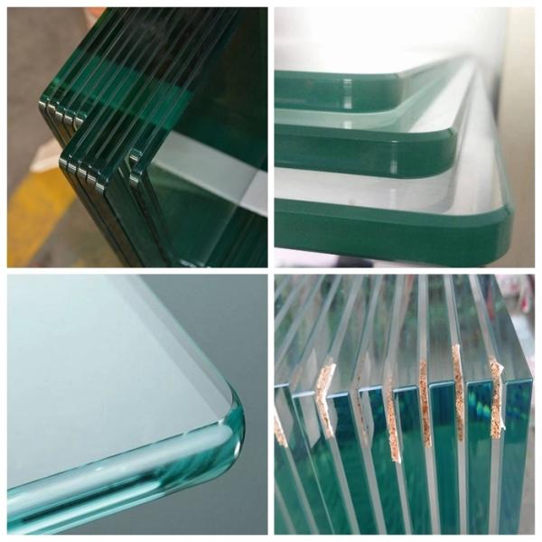 10mm 12mm Toughened Anti Shatter Tempered Glass 4mm Thickness