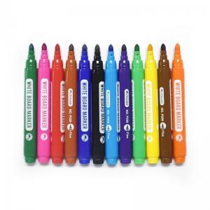 China Bright And Versatile Colourful Whiteboard Markers For Black Dry Erase Board Erasable on sale