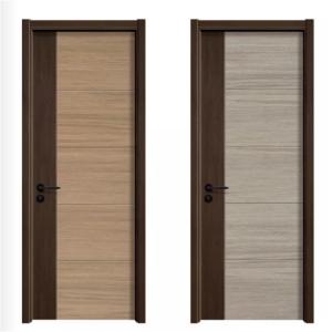 Quality Composite Hollow Core Interior Doors , Groove Wooden Flush Door for sale