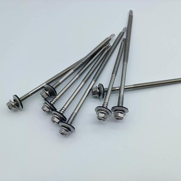 DIN Hex Flange Head Self Drilling Screw with EPDM Washer