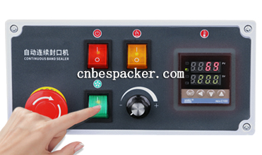 Continuous Band Automatic Sealing Machine 110V/220V Horizontal