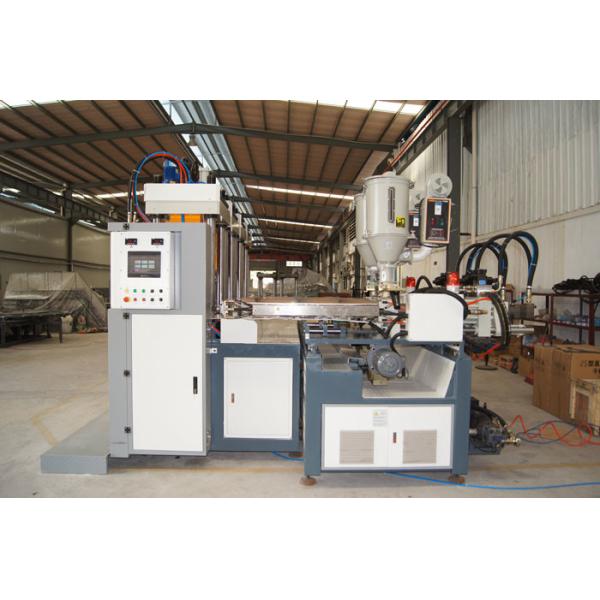 2 / 4 Stations Injection Rubber Shoe Sole Making Machine For TPU TPR PVC