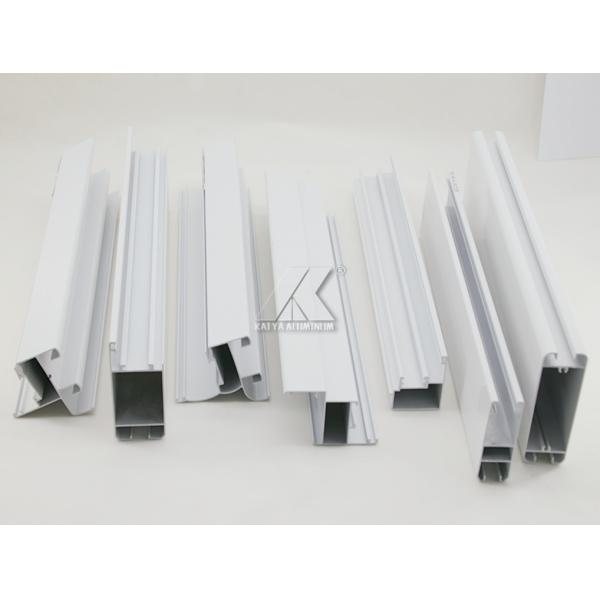 Powder Coating Extrusion Aluminium Sliding Door Profiles T3 Temper