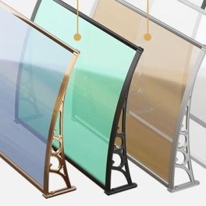 Quality 3mm-10mm Thickness Plastic PC PP Material Transparent Roofing Shed for sale
