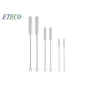Quality Ecofriendly White Tube Cleaning Brush 316 Stainless Steel Wire Handle for sale