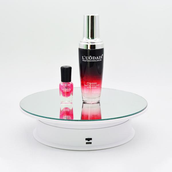 205mm Two Speed Rotating Photography Stand Electric Turntable Display Stand