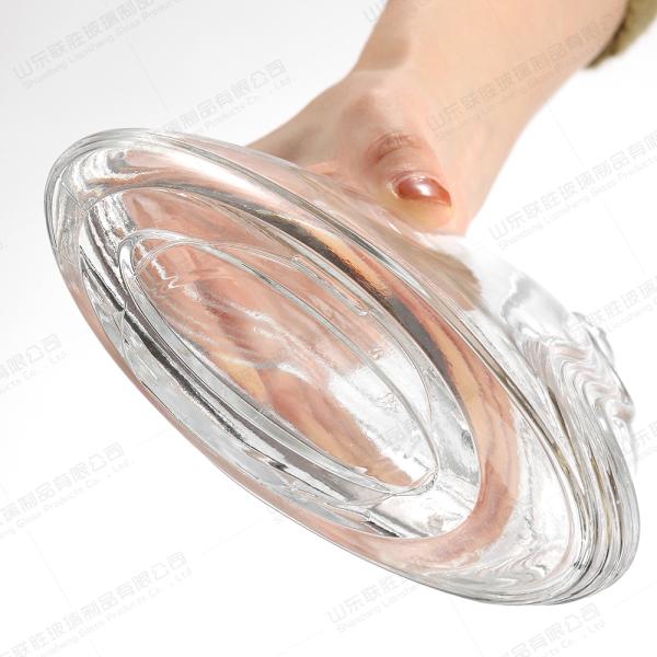 Glass Lid Personalised Whiskey Bottle 200ml 500ml 700ml 750ml For Beverage And Industrial