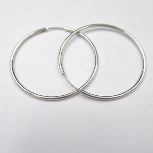 Fashion Design Sterling Silver 925 Hoop Earring