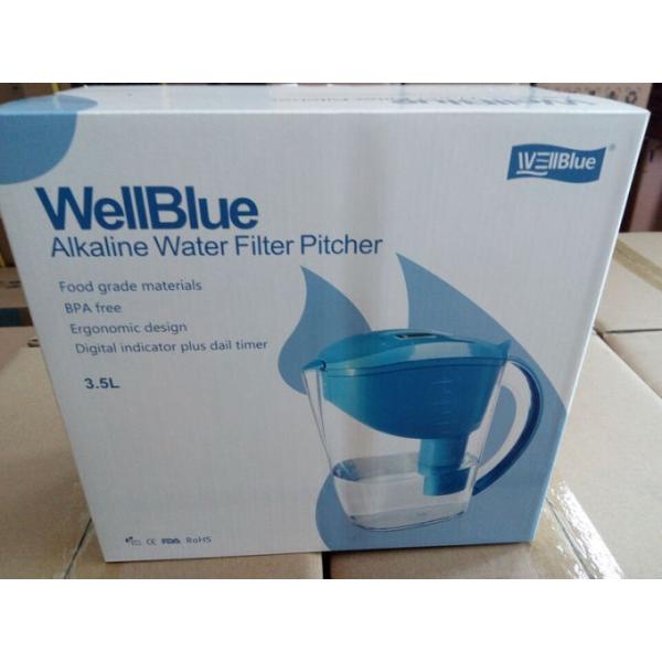 BPA Free Food Grade Balance Human Body Acid And Alkaline Alkaline Water Purifier Jug Filter Pitcher