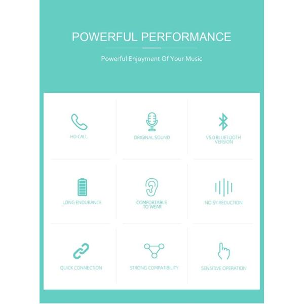 Mini Longer Playtime Super Bass JL6936D Bluetooth 5.0 Headphones