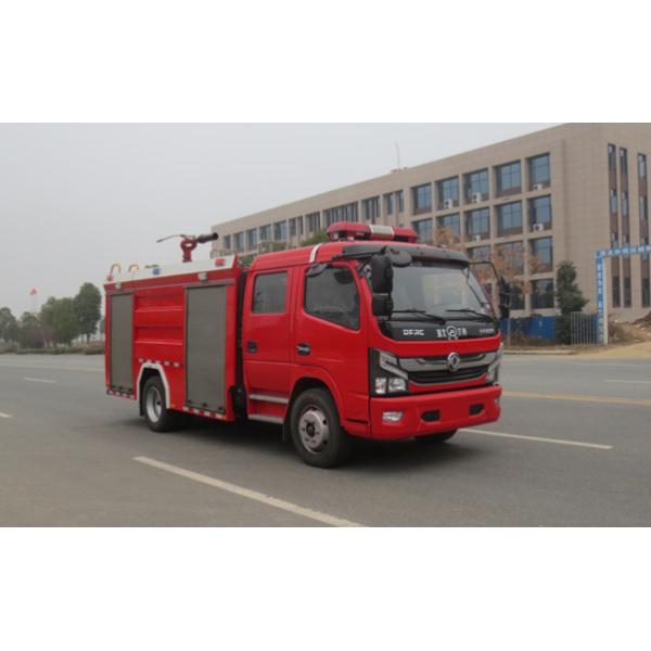 Dongfeng 5000 Liter Water Tank Fire Truck 5-Seater Diesel 4×2 Manual Transmission
