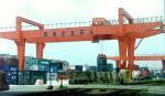 45ton Capacity Double Girder Rail Mounted Container gantry Crane