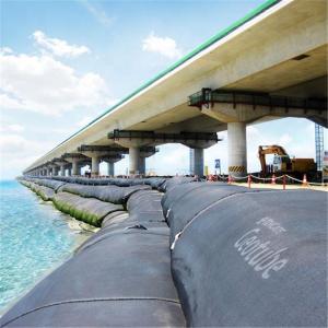 Drainage Woven Geotextile Geotube Dewatering Bags For Sewage Disposal