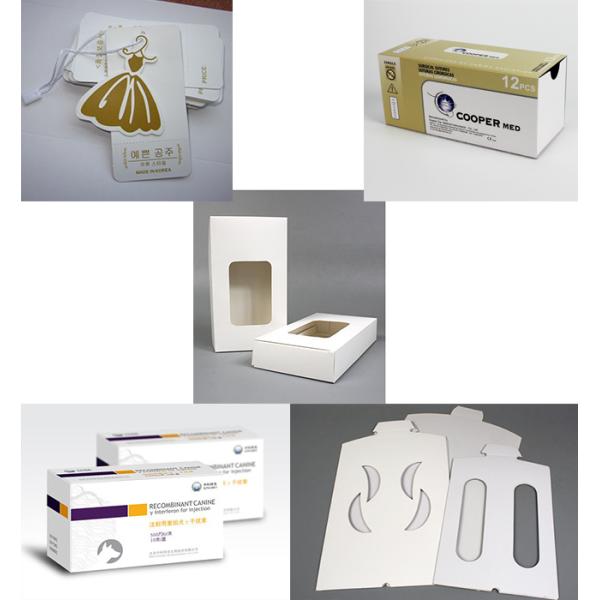 Antistatic C2S White Back Duplex Board 350gsm Paper shirt board For Clothes Label