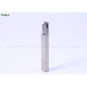 Quality STAVAX Material Squre Metal Stamping Parts Samll Inserts Grinder Processing for sale