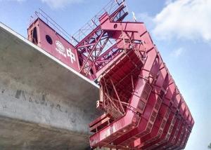 Quality Bridge Construction Mobile Scaffolding System , Mss System Easy Operation for sale