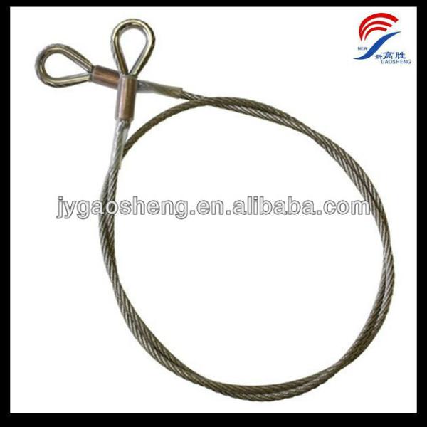 Nylon Coated Steel Cable Assembly with Snap Hook
