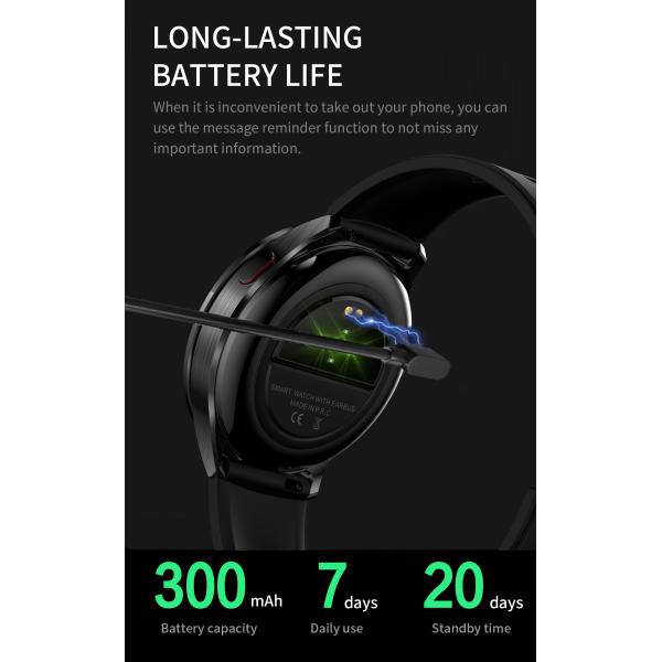 Smart And Convenient TWS Smart Watch Business Smart Watch TWS Headset