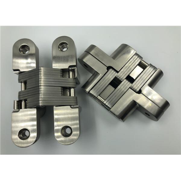 Adjustable SOSS Type Invisible Spring Hinges With Zinc Alloy Body SS Center