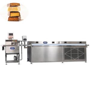 Quality Nut Dates Chocolate Coating Line With Customized Cooling Tunnel for sale