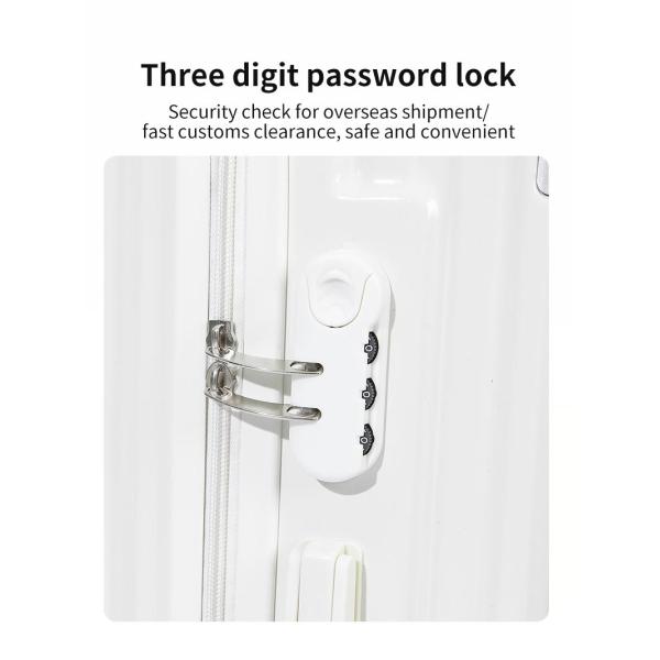 1682New cup holder Mute universal wheel password box for travel luggage