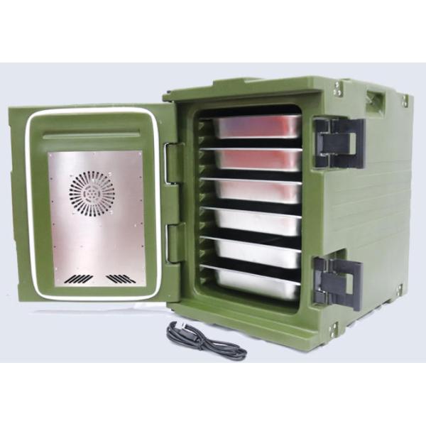 82 Qt Hot Box For Catering Electric Heated Insulated Food Pan Carrier 90L